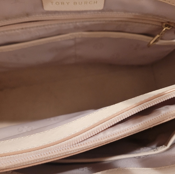 Blush pink tory Burch tote FIRM PRICE - Picture 5 of 6